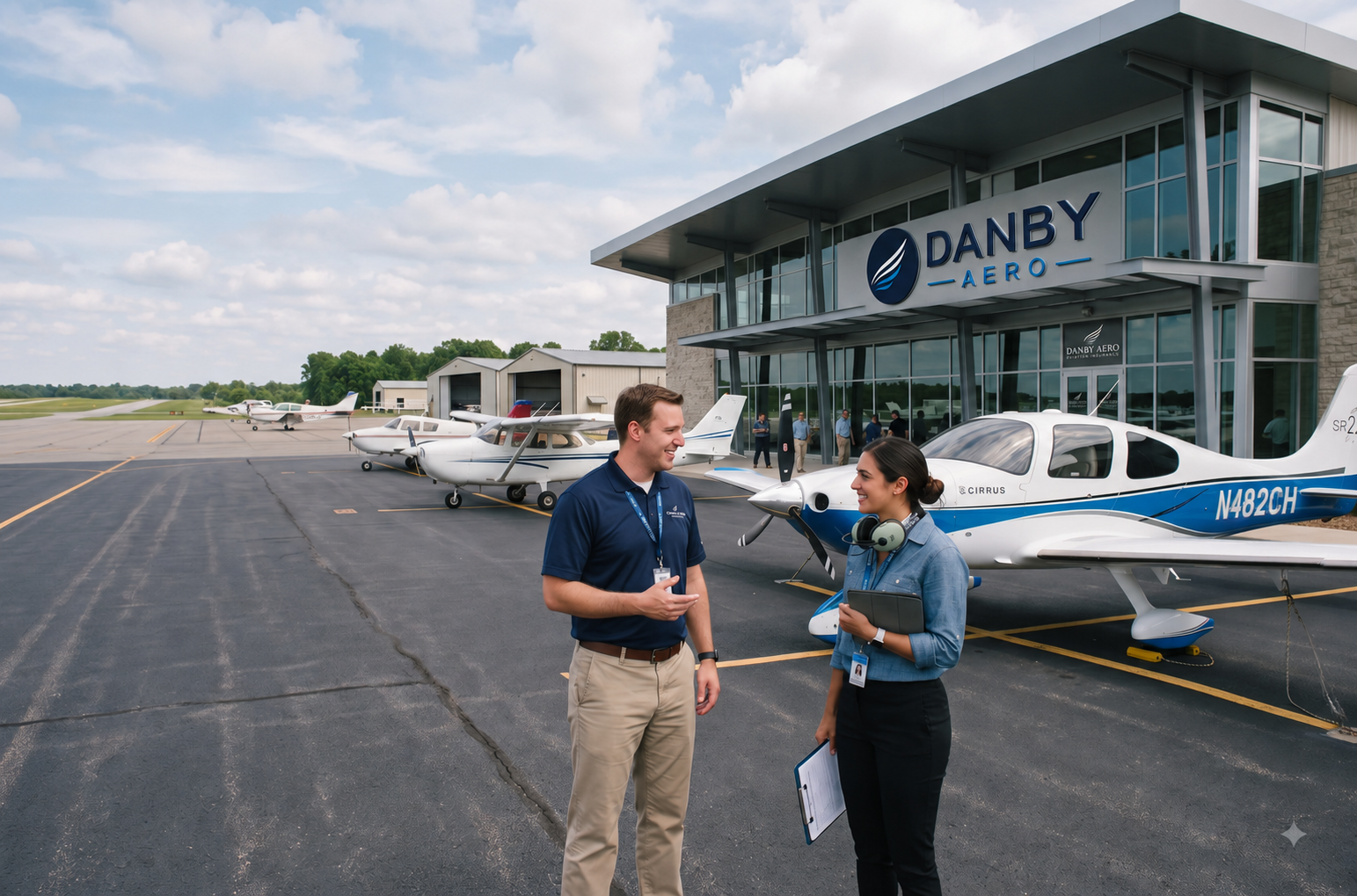 Danby Aero Building FBO Ramp